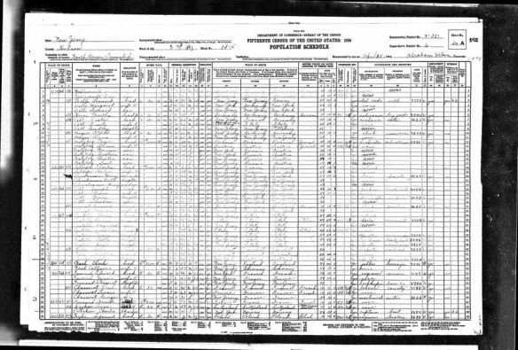 Bessie Goldfarb and Meyer Malzberg 1930 US census 