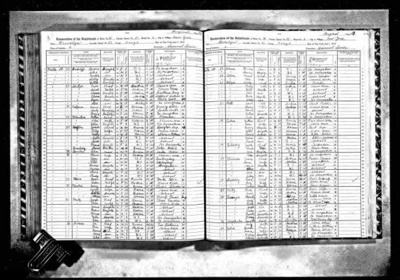Gussie Goldfarb and Max Katz 1915 NY census New York State Archives; Albany, New York; State Population Census Schedules, 1915; Election District: 51; Assembly District: 22; City: New York; County: Kings; Page: 148