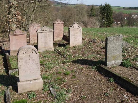 Jewish cemetery in Jesberg http://www.alemannia-judaica.de/jesberg_friedhof.htm