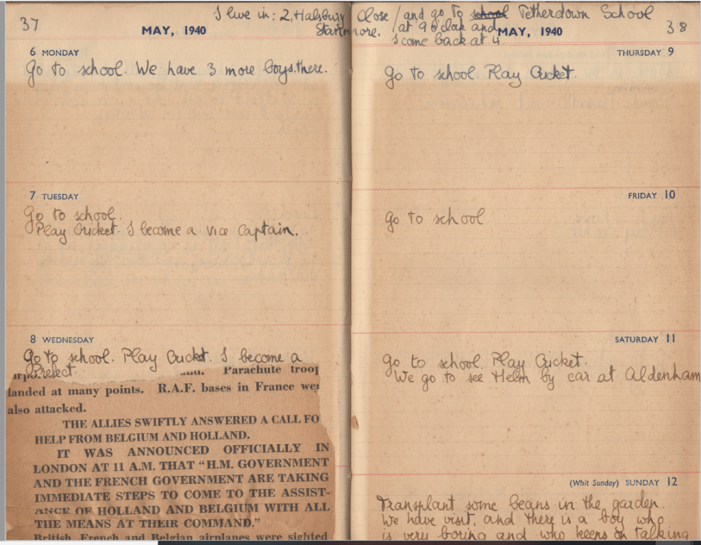 The Diaries of a Young Boy: An Update on the Family of Arthur Rapp ...